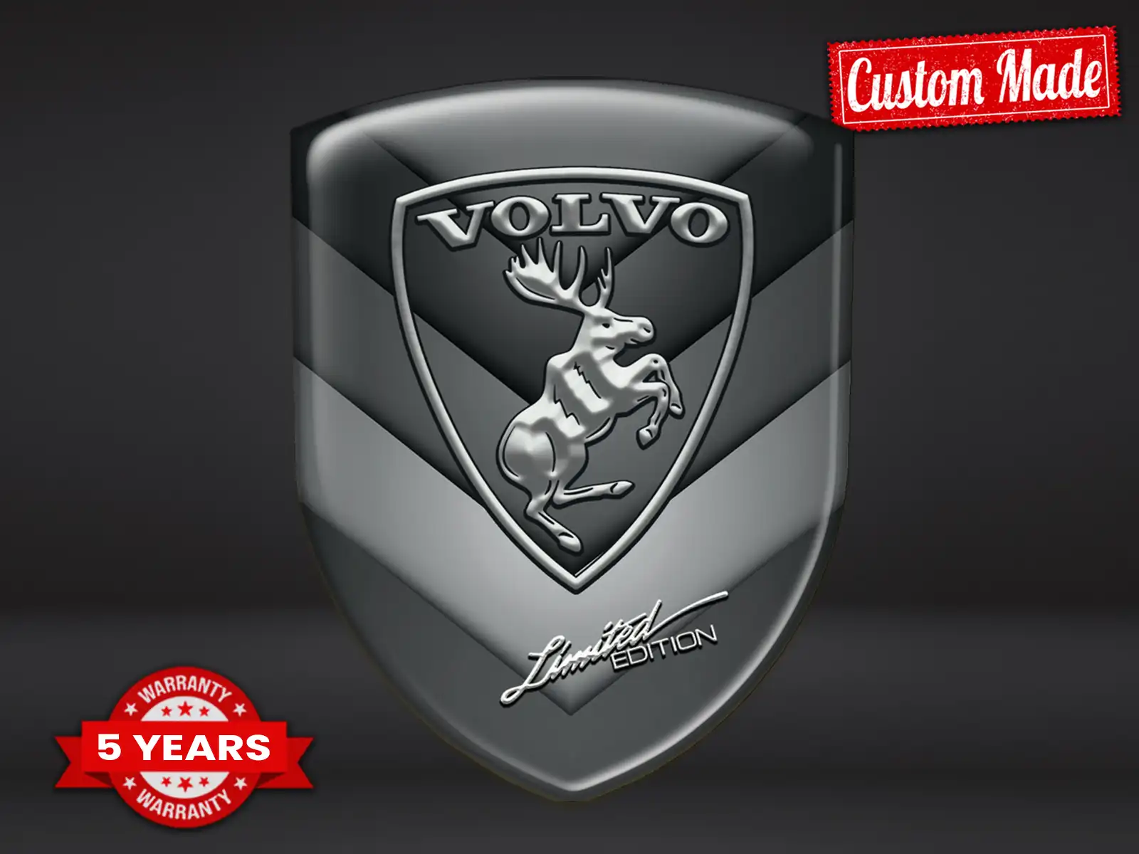Volvo Vinilos Ventana Auto Deporte Premium Personalizado